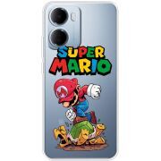 Прозорий чохол BoxFace Xiaomi Redmi 15A Super Mario