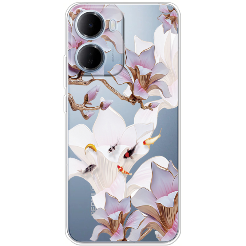Прозорий чохол BoxFace Xiaomi Redmi 15A Chinese Magnolia
