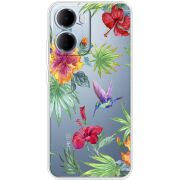 Прозорий чохол BoxFace Xiaomi Redmi 15A Tropical