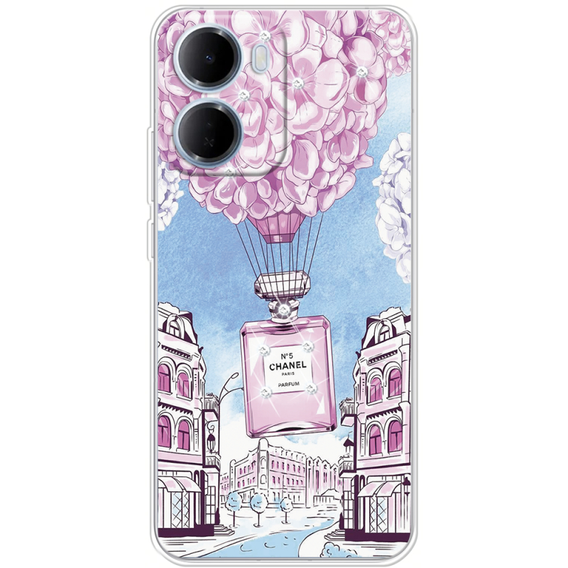 Чохол зі стразами Xiaomi Redmi 15A Perfume bottle