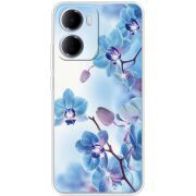 Чохол зі стразами Xiaomi Redmi 15A Orchids