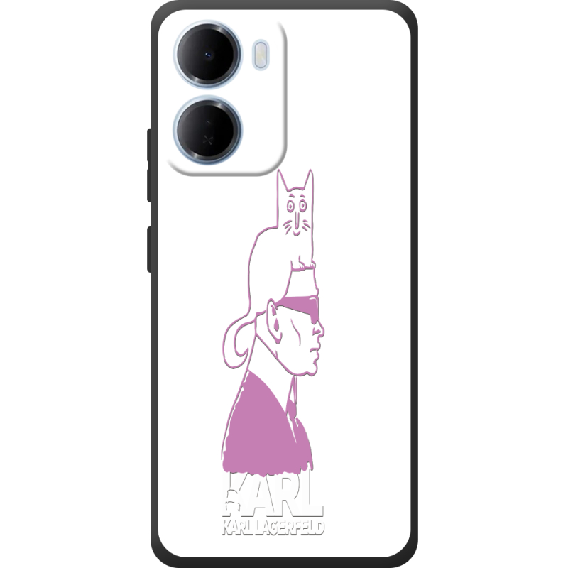 Чорний чохол BoxFace Xiaomi Redmi 15A Pink Karl