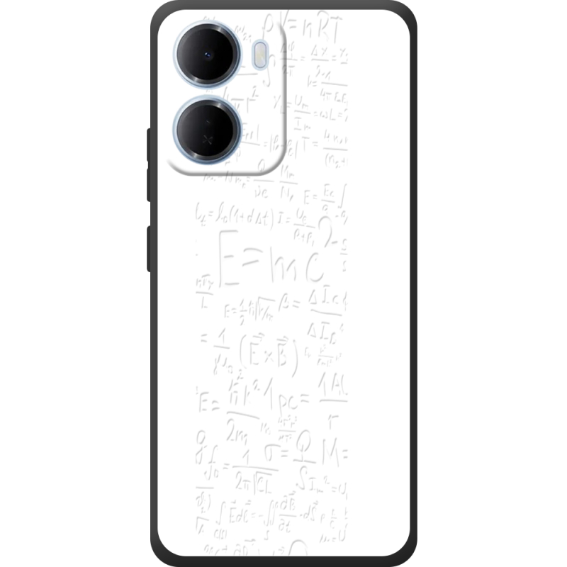 Чорний чохол BoxFace Xiaomi Redmi 15A E=mc2