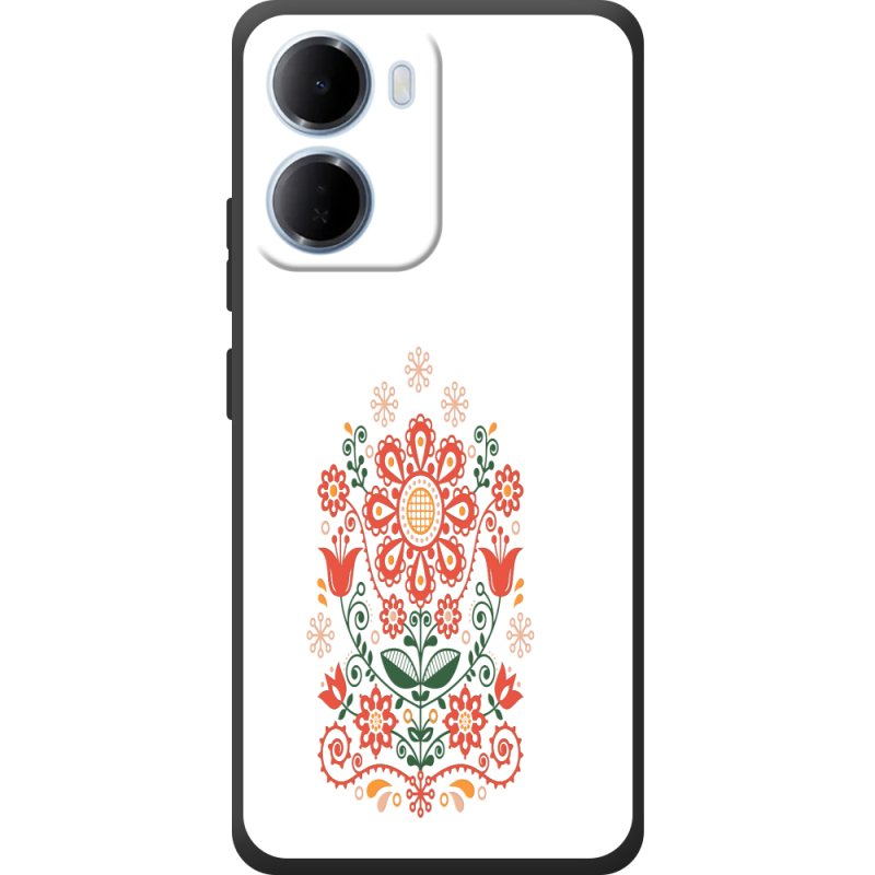 Чорний чохол BoxFace Xiaomi Redmi 15A Ukrainian Ornament