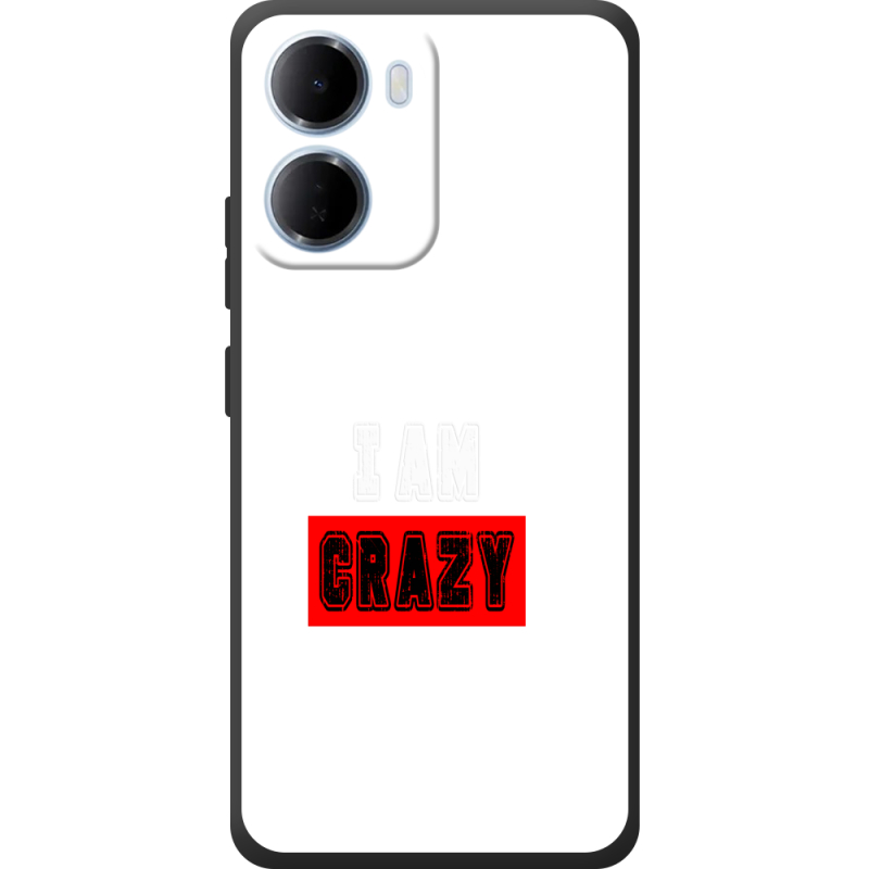 Чорний чохол BoxFace Xiaomi Redmi 15A I'm Crazy