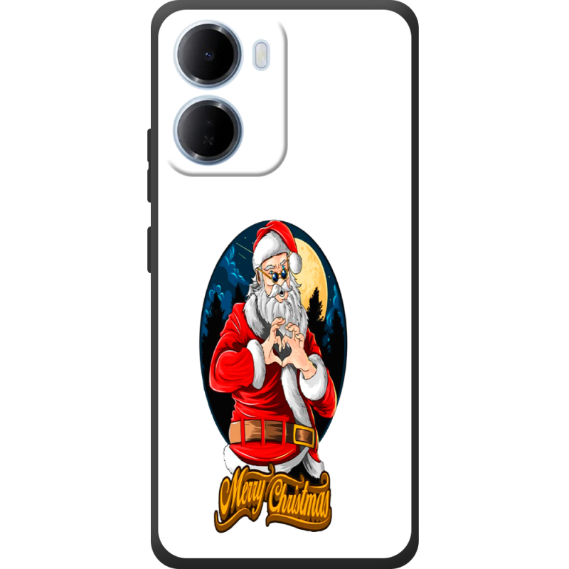 Чорний чохол BoxFace Xiaomi Redmi 15A Cool Santa