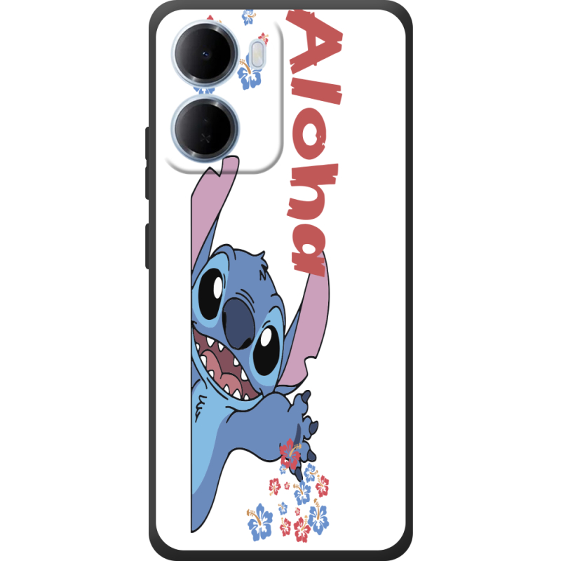 Чорний чохол BoxFace Xiaomi Redmi 15A Гавайський гість Stich