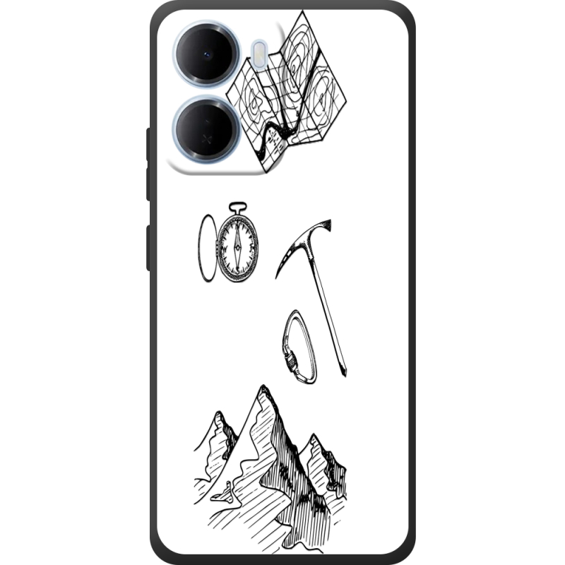 Чорний чохол BoxFace Xiaomi Redmi 15A Mountains