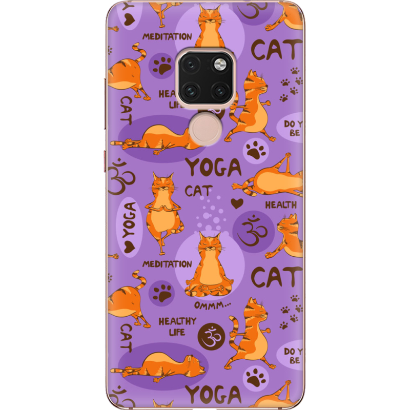 Чехол Uprint Huawei Mate 20 Yoga Cat