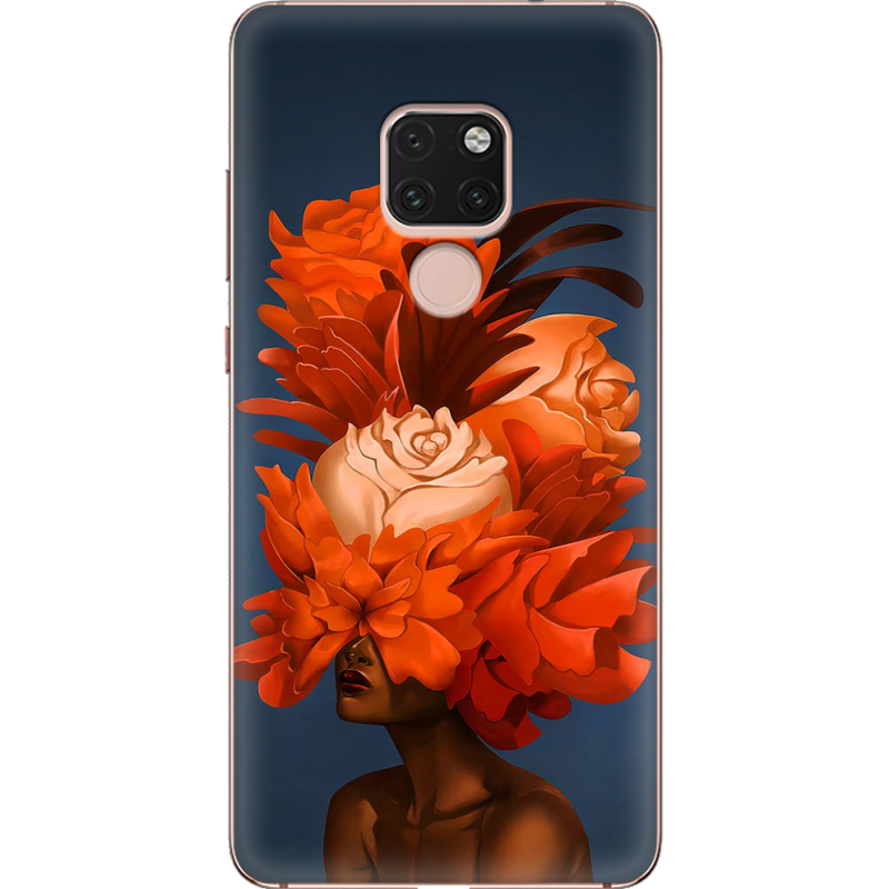 Чехол Uprint Huawei Mate 20 Exquisite Orange Flowers