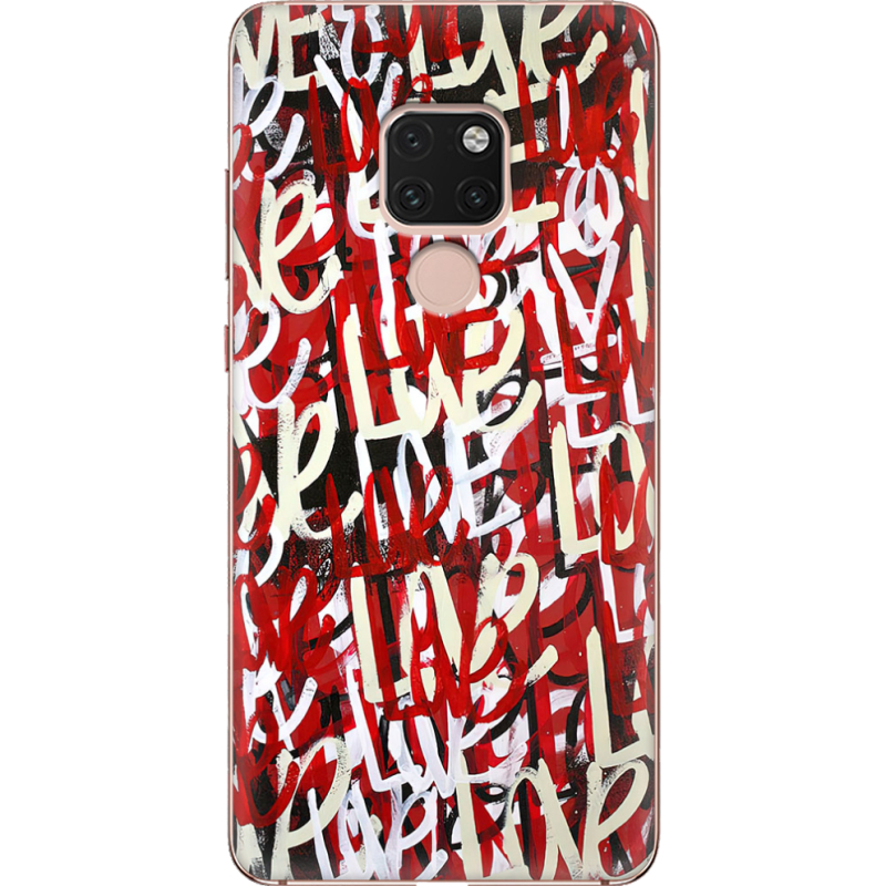 Чехол Uprint Huawei Mate 20 Love Graffiti