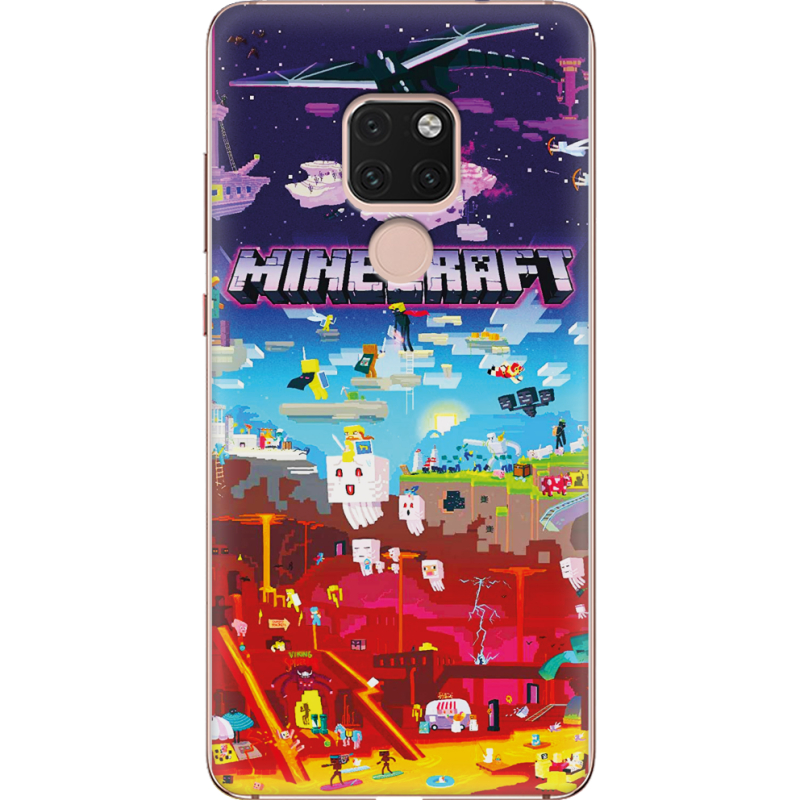 Чехол Uprint Huawei Mate 20 Minecraft World Beyond