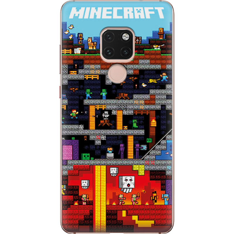 Чехол Uprint Huawei Mate 20 Minecraft Lode Runner