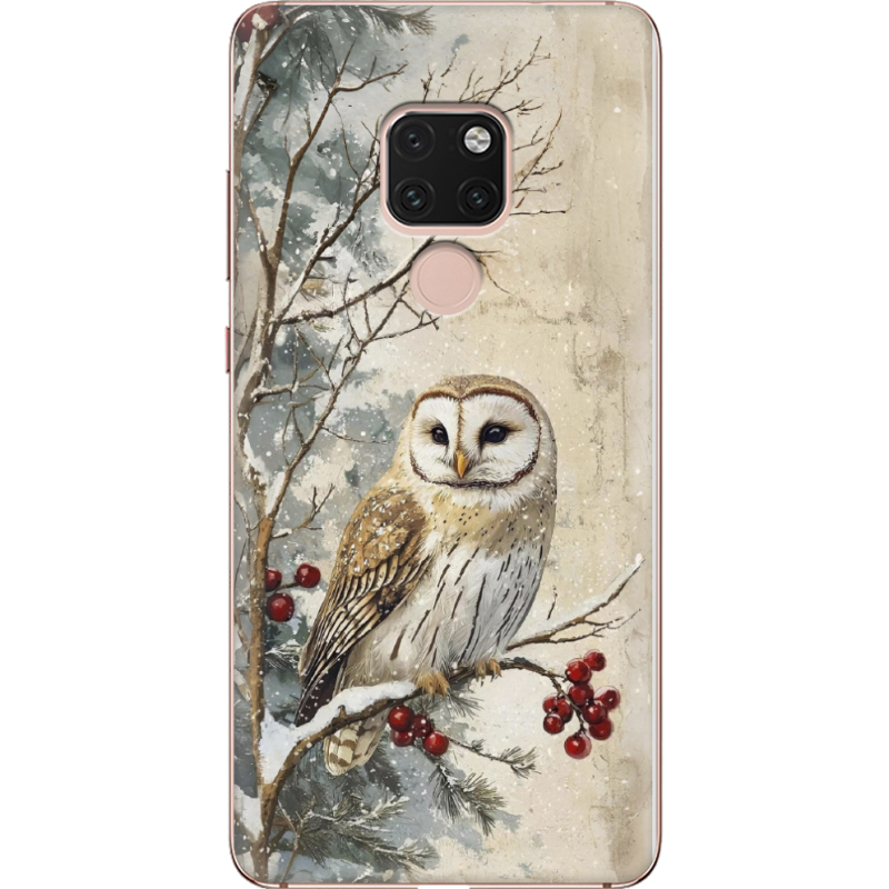Чехол Uprint Huawei Mate 20 Christmas Owl
