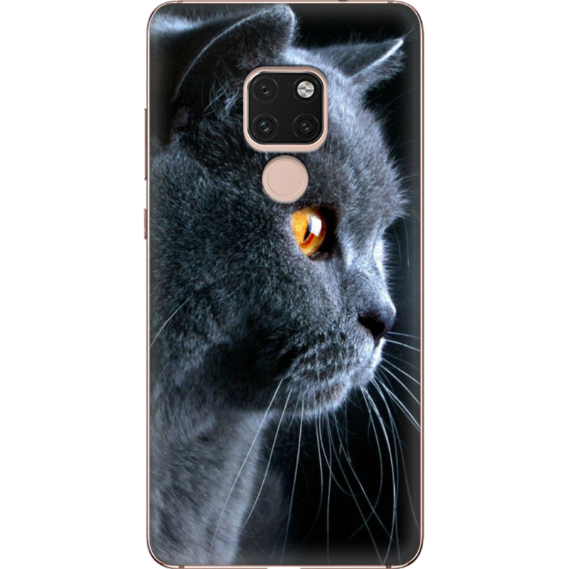 Чехол Uprint Huawei Mate 20 English cat