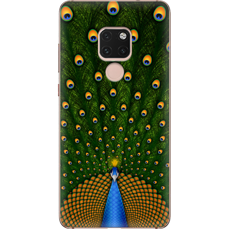 Чехол Uprint Huawei Mate 20 Peacocks Tail