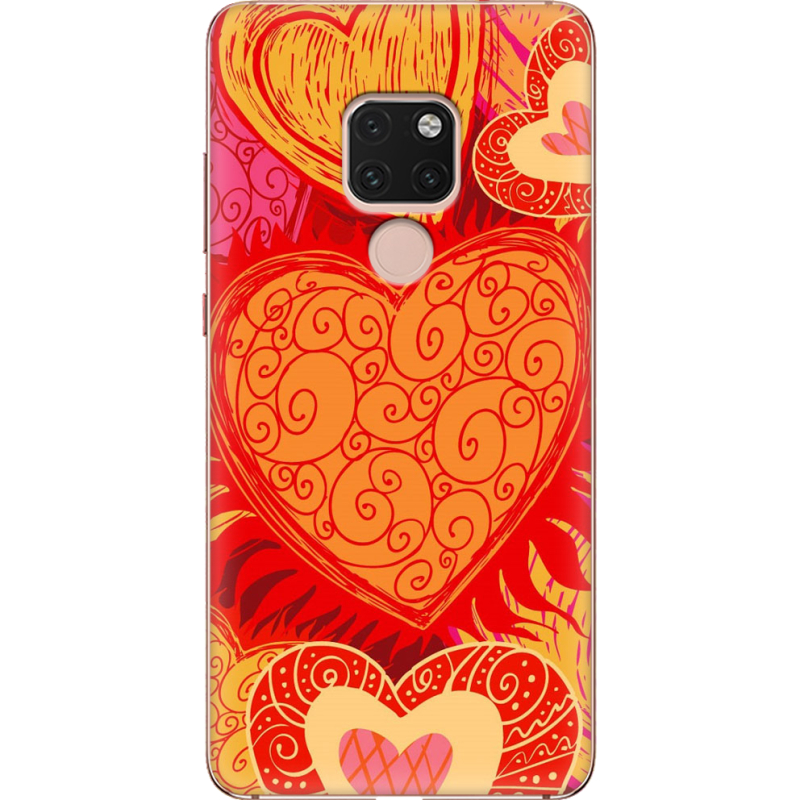 Чехол Uprint Huawei Mate 20 Warm Hearts