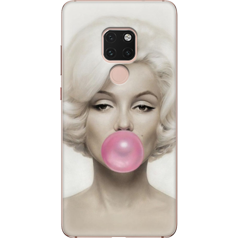 Чехол Uprint Huawei Mate 20 Marilyn Monroe Bubble Gum