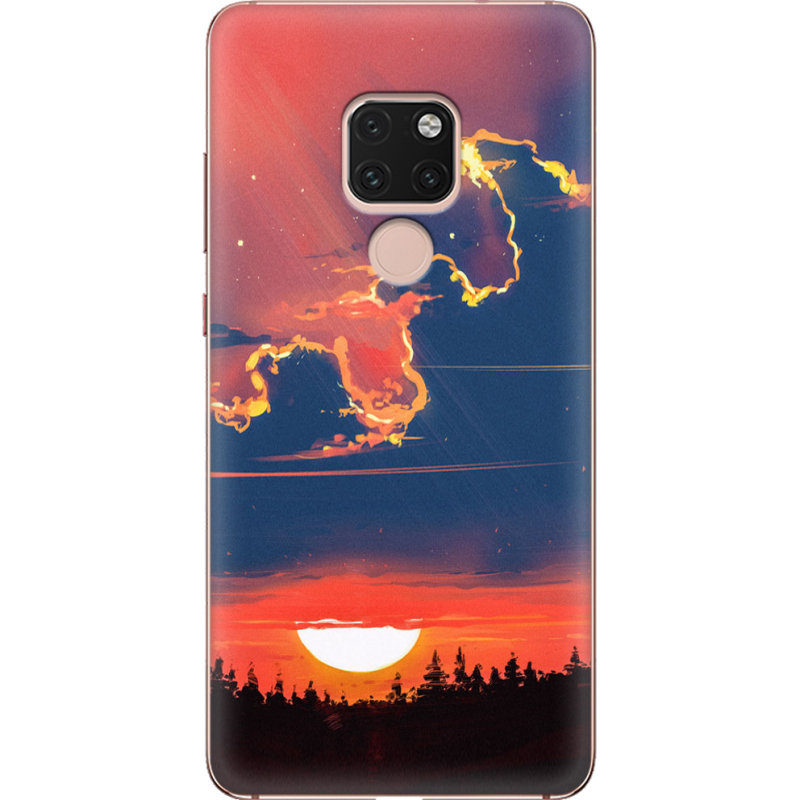 Чехол Uprint Huawei Mate 20 Twilight