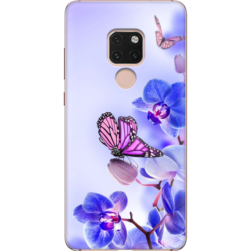 Чехол Uprint Huawei Mate 20 Orchids and Butterflies