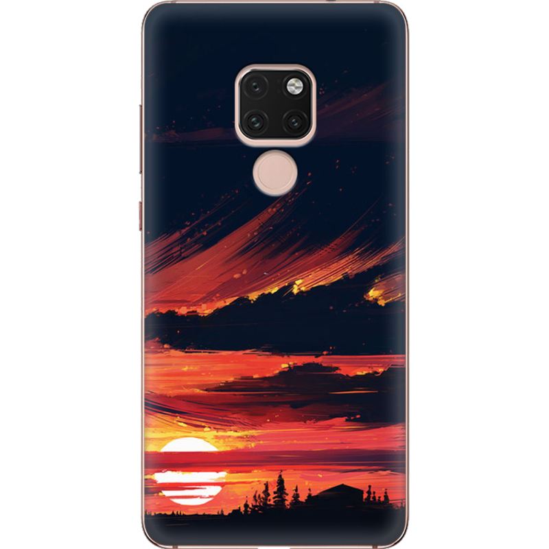 Чехол Uprint Huawei Mate 20 Sundown