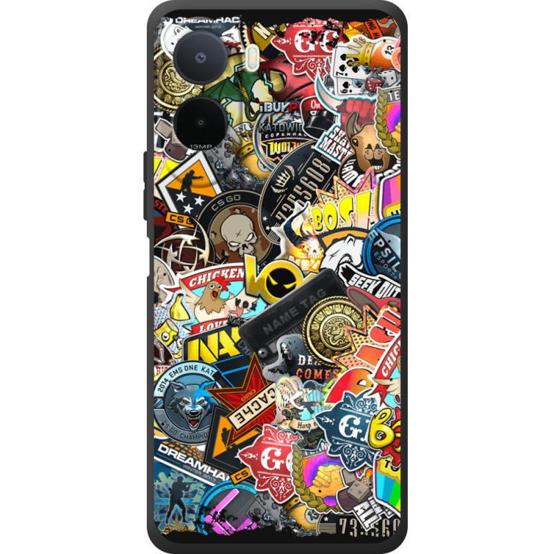 Чохол BoxFace Poco M7 4G 169 mm CS:Go Stickerbombing