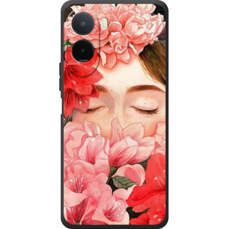 Чохол BoxFace Poco M7 4G 169 mm Girl in Flowers