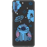 Черный чехол Uprint Samsung A750 Galaxy A7 2018 