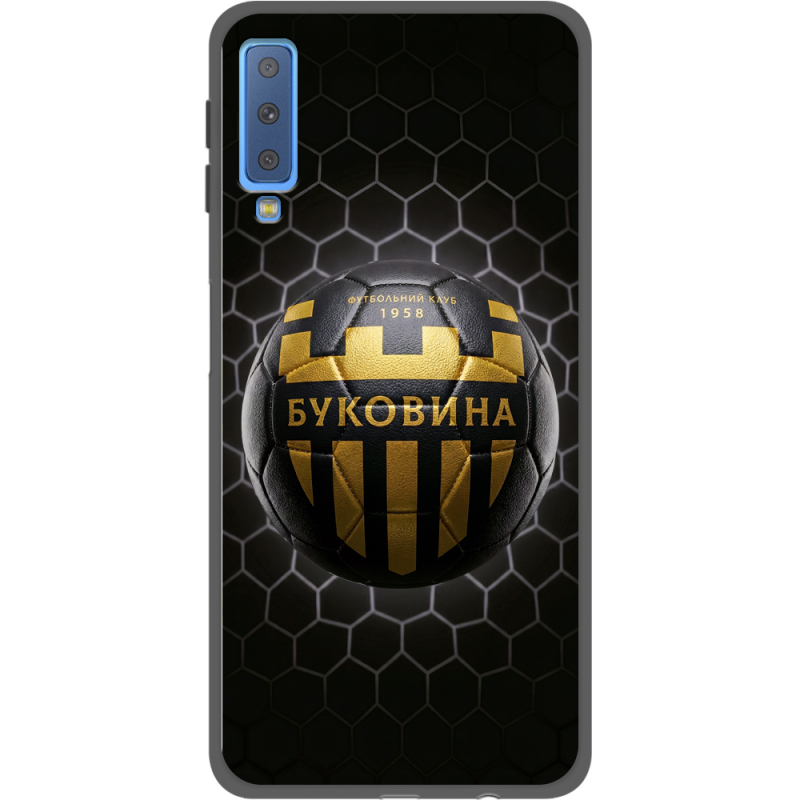 Черный чехол Uprint Samsung A750 Galaxy A7 2018 