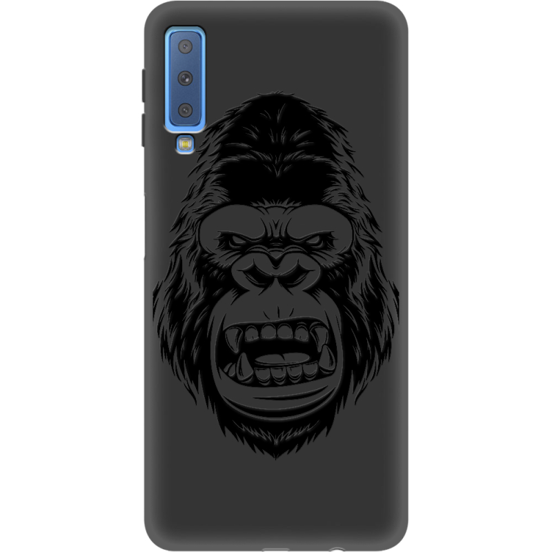 Черный чехол Uprint Samsung A750 Galaxy A7 2018 Gorilla