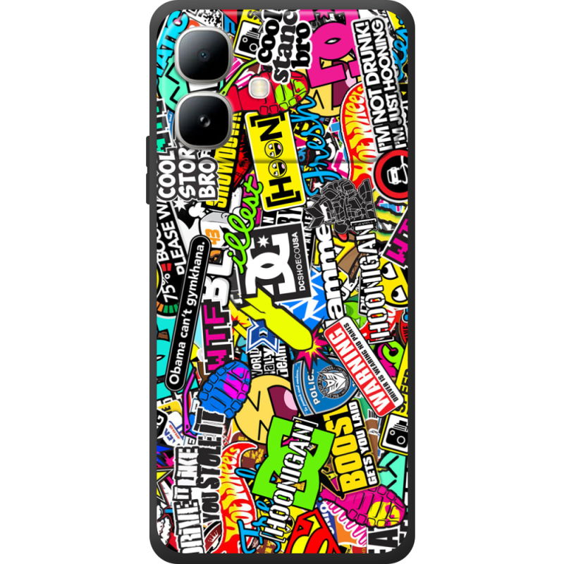 Чохол BoxFace Infinix Smart 20 Multicolored Inscriptions