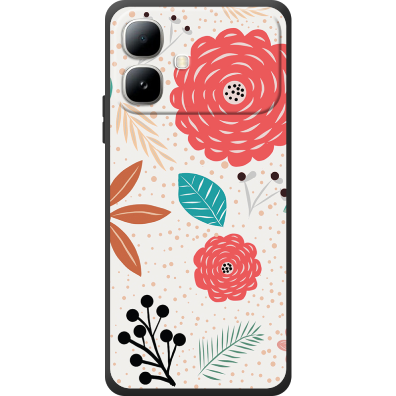 Чохол BoxFace Infinix Smart 20 Line Flowers