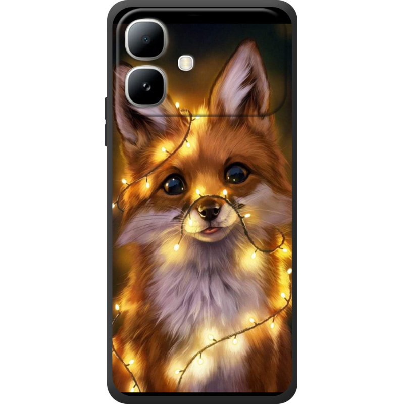 Чохол BoxFace Infinix Smart 20 Різдвяна лисичка