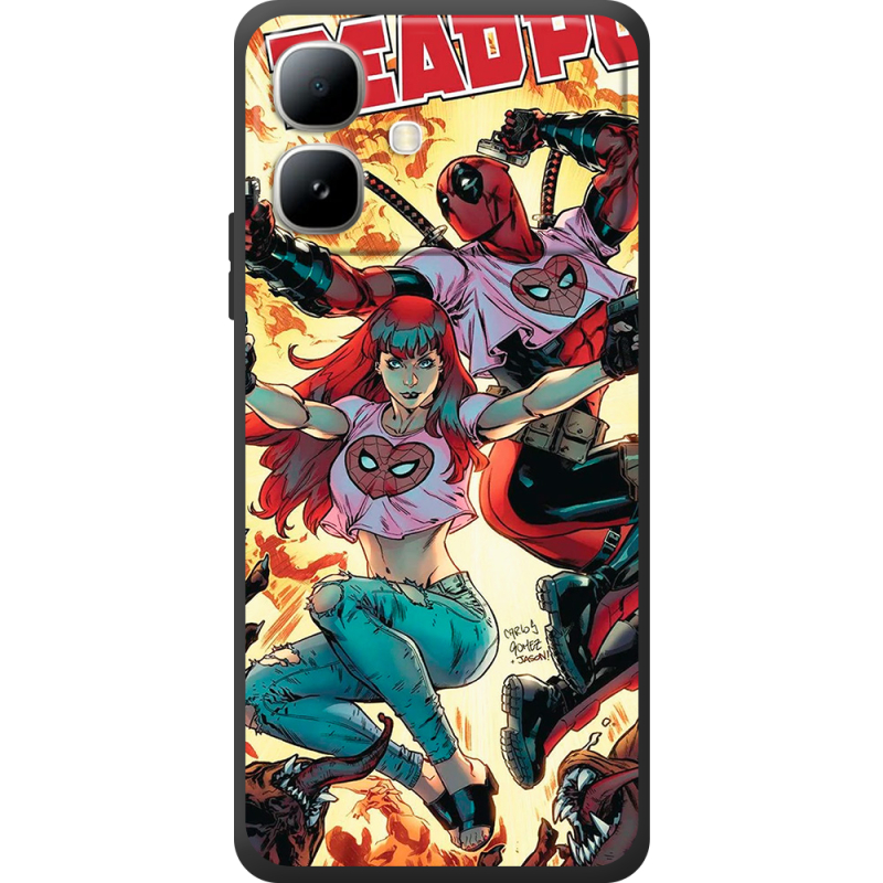 Чохол BoxFace Infinix Smart 20 Deadpool and Mary Jane