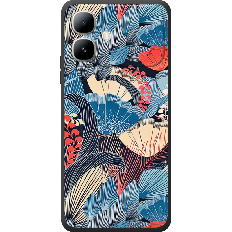 Чохол BoxFace Infinix Smart 20 Blue Herb
