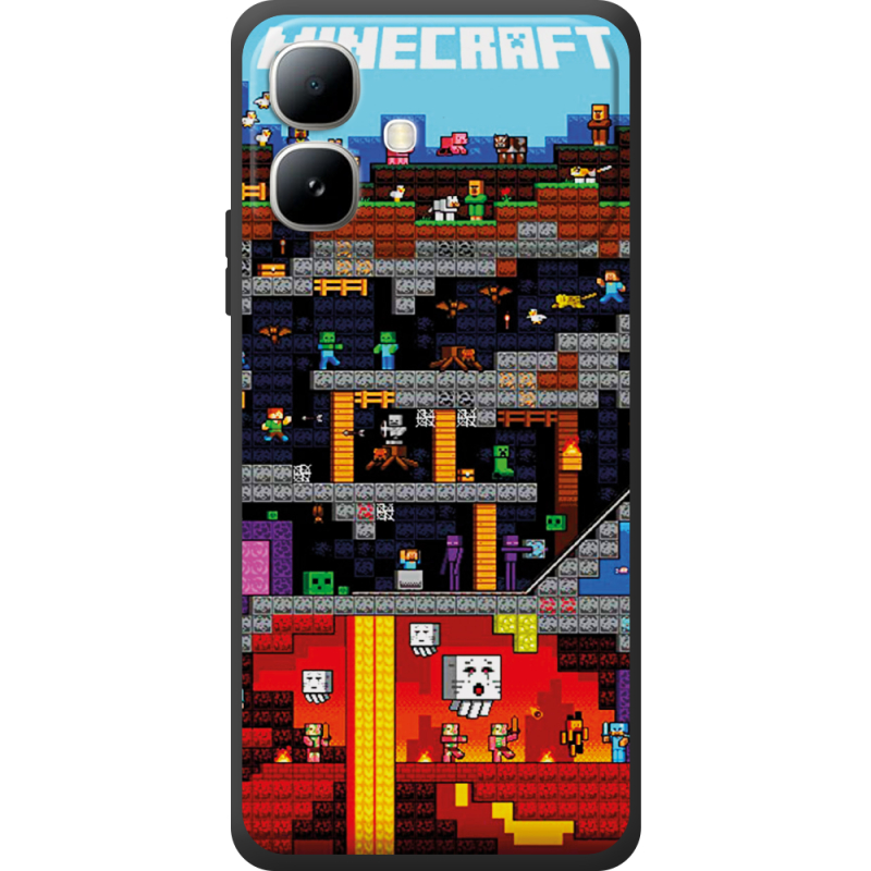 Чохол BoxFace Infinix Smart 20 Minecraft Lode Runner
