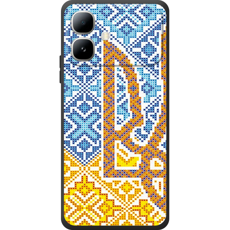 Чохол BoxFace Infinix Smart 20 Тризуб Вишивка