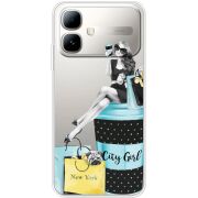 Прозорий чохол BoxFace Infinix Smart 20 City Girl