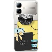 Прозорий чохол BoxFace Infinix Smart 20 Fashion Pug
