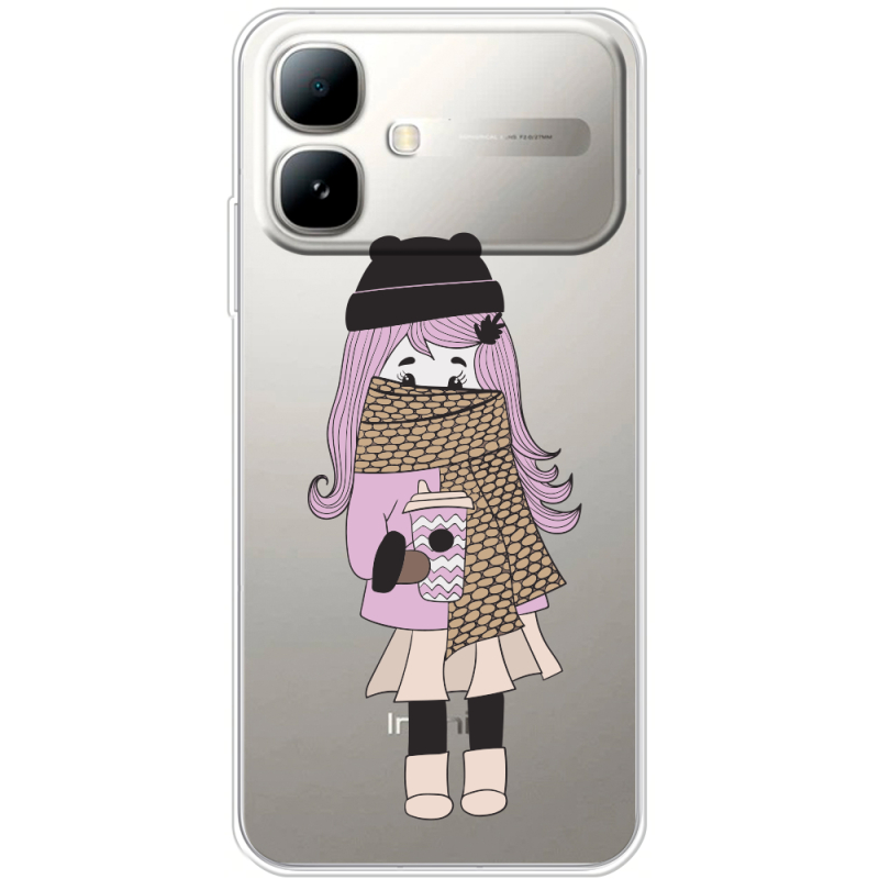Прозорий чохол BoxFace Infinix Smart 20 Winter Morning Girl