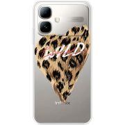 Прозорий чохол BoxFace Infinix Smart 20 Wild Love