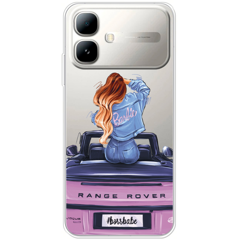 Прозорий чохол BoxFace Infinix Smart 20 Boss Babe