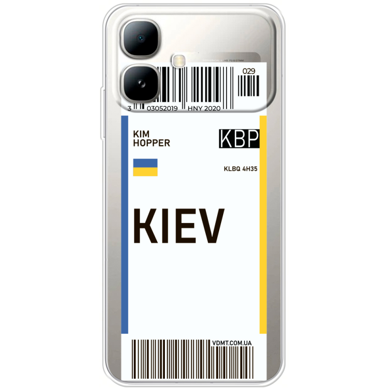 Прозорий чохол BoxFace Infinix Smart 20 Ticket Kiev