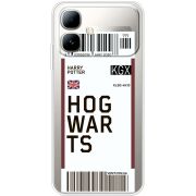 Прозорий чохол BoxFace Infinix Smart 20 Ticket Hogwarts