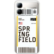 Прозорий чохол BoxFace Infinix Smart 20 Ticket Springfield