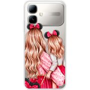 Прозорий чохол BoxFace Infinix Smart 20 Mouse Girls
