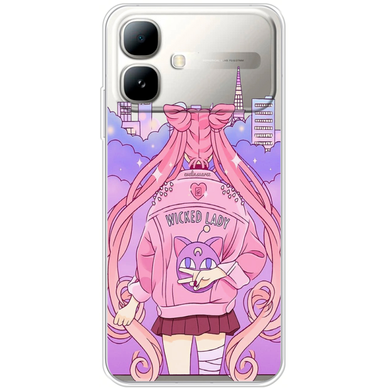 Прозорий чохол BoxFace Infinix Smart 20 Wiked Lady