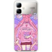 Прозорий чохол BoxFace Infinix Smart 20 Wiked Lady