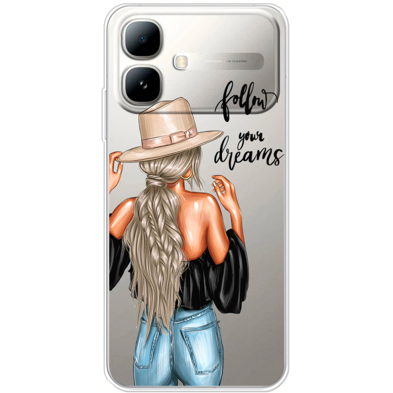 Прозорий чохол BoxFace Infinix Smart 20 Follow Your Dreams