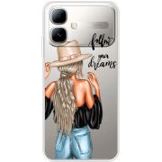 Прозорий чохол BoxFace Infinix Smart 20 Follow Your Dreams